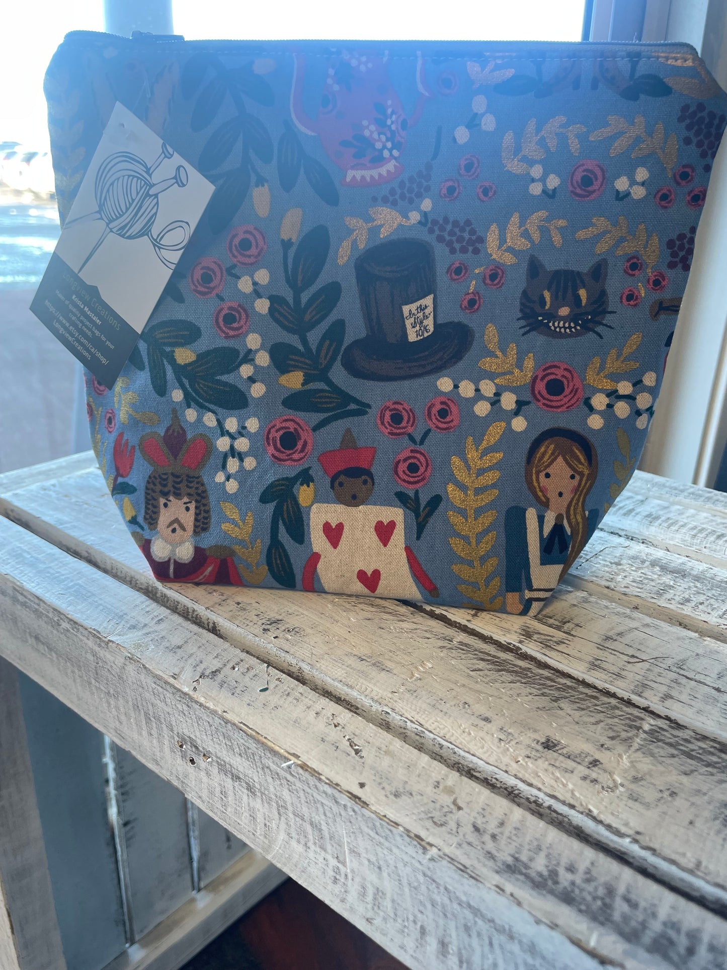 Sock Zippered Project Bag