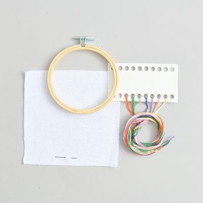 Embroidery Kit 20cm Ring - Welcome Home