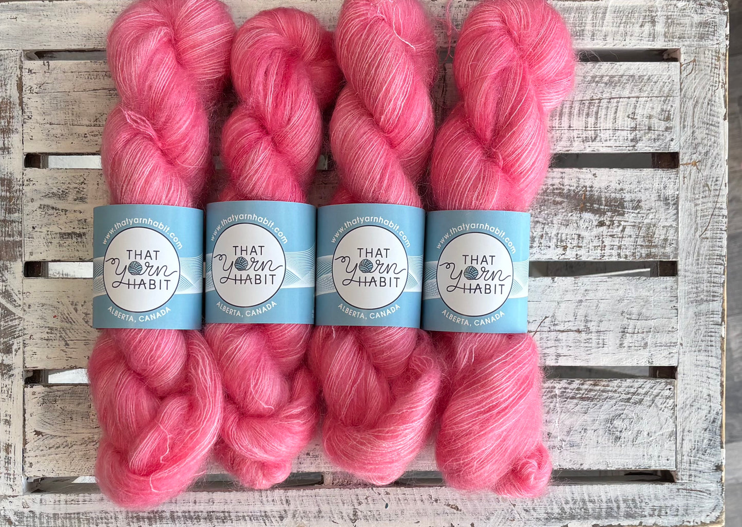 Bubblegum Pink Kid Mohair