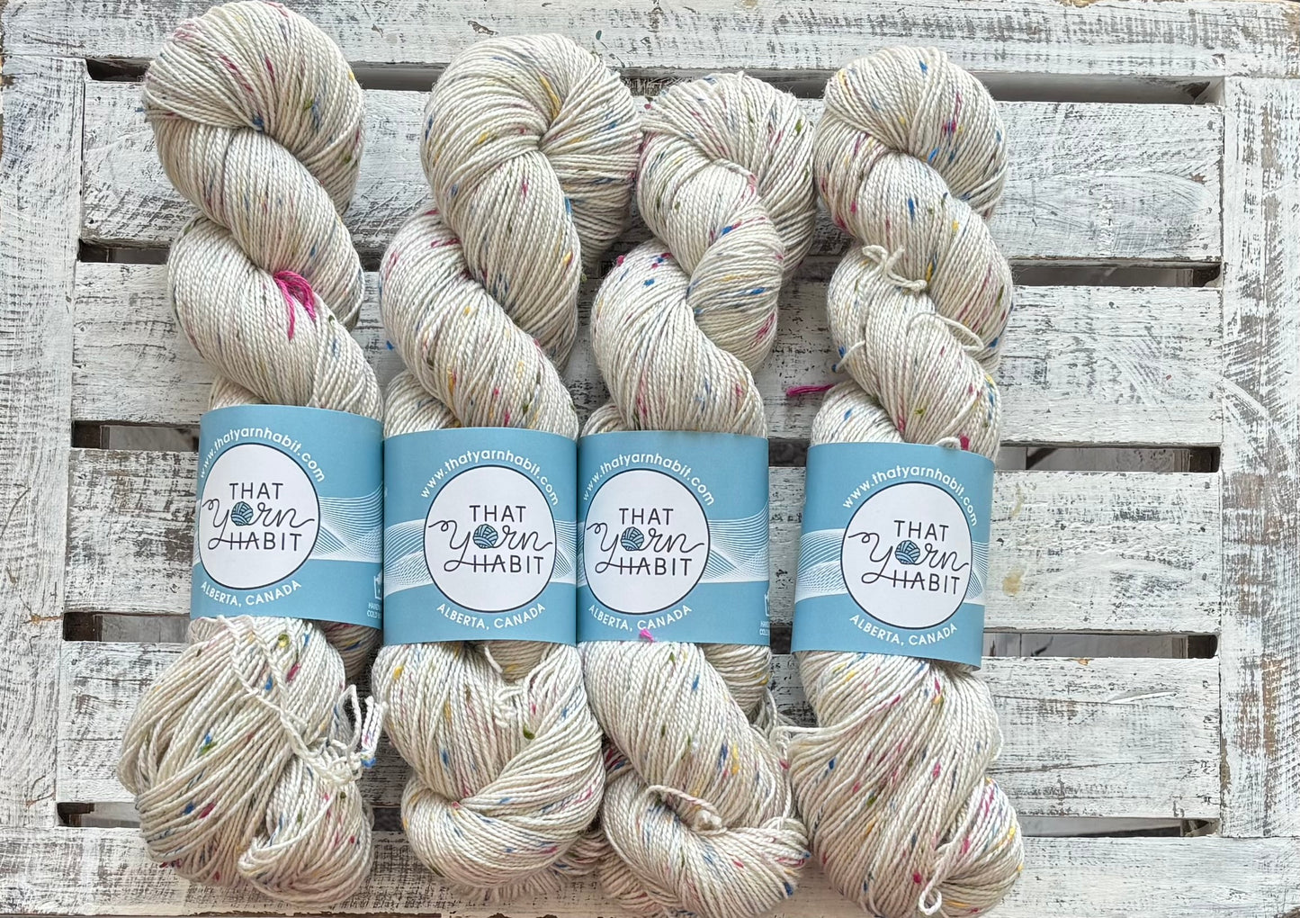 Birthday Suit Tweedy Sock Confetti