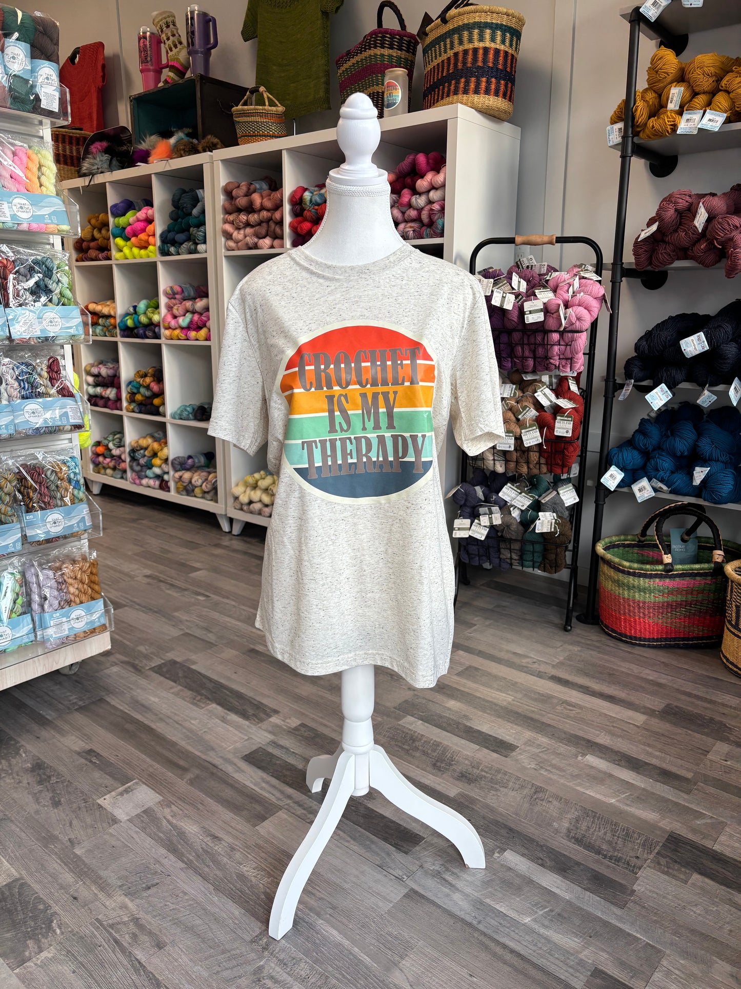 Crochet is my Therapy tee
