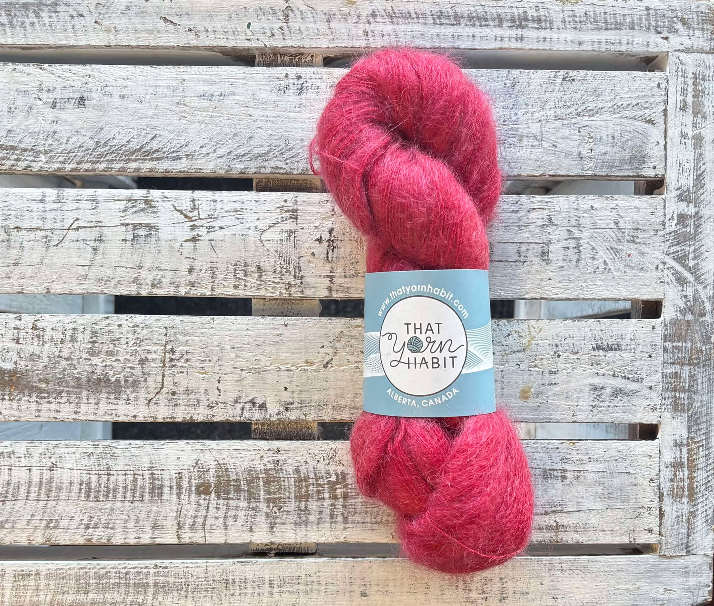 Ruby Red Slippers Mohair Lace