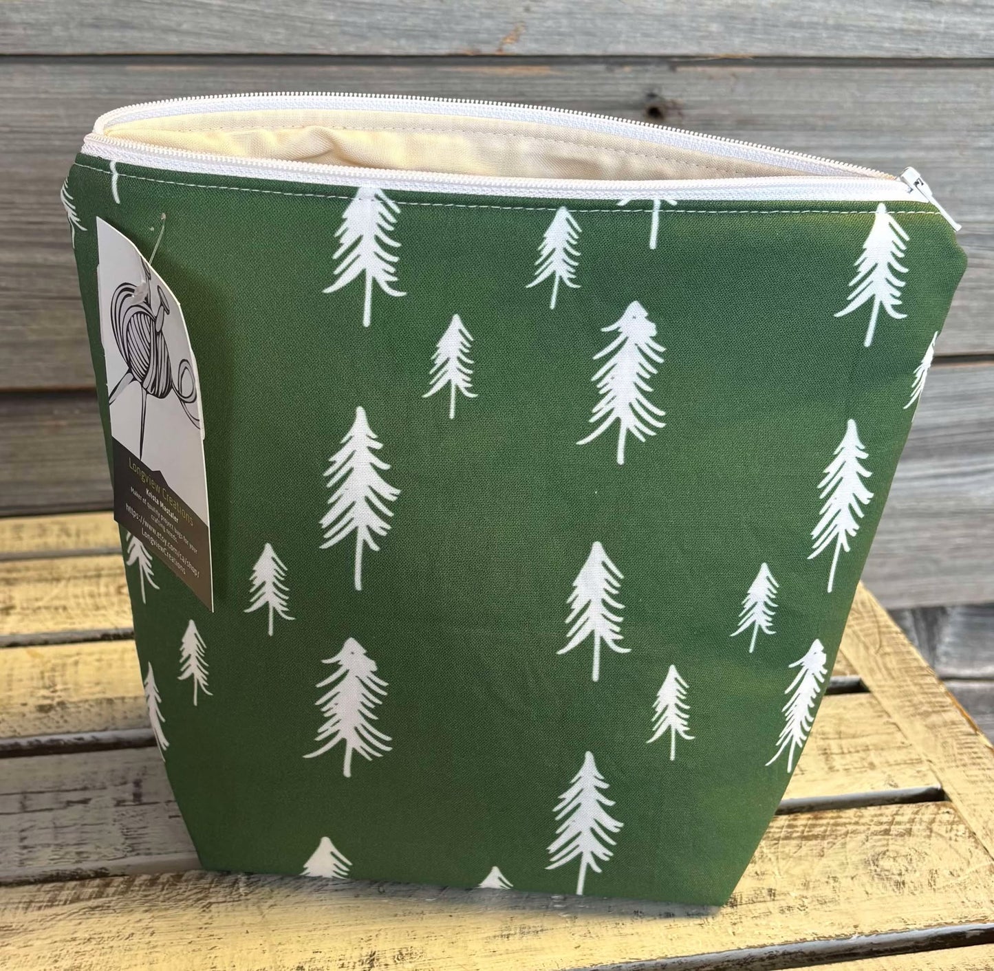 Sock Zippered Project Bag