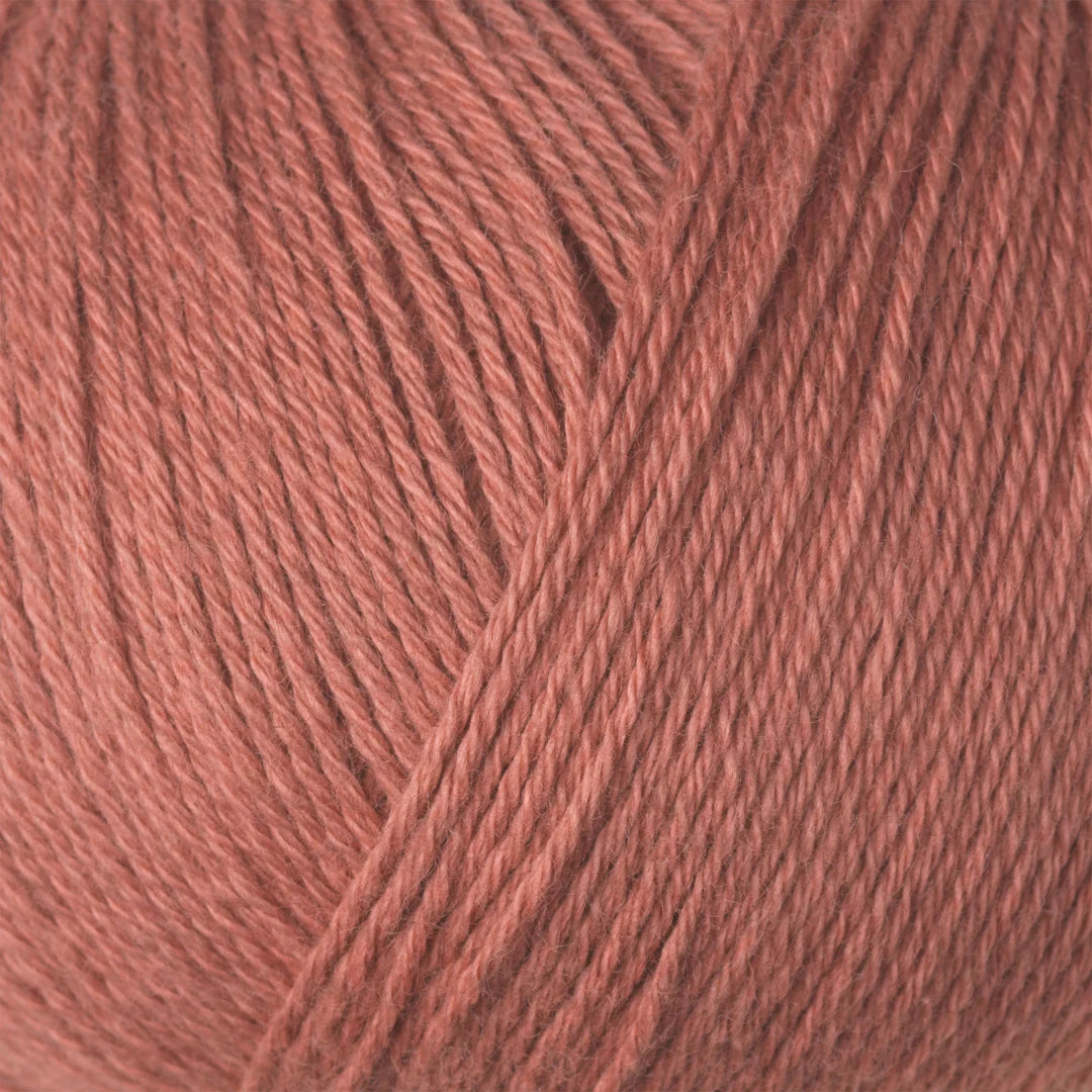 Terracotta Rose Cotton Merino