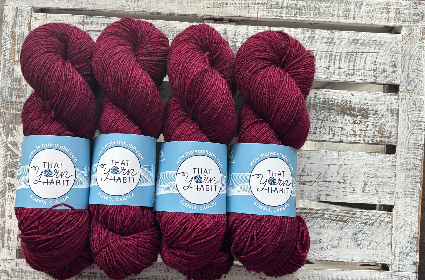 Mistletoe Red Fingering 80/20