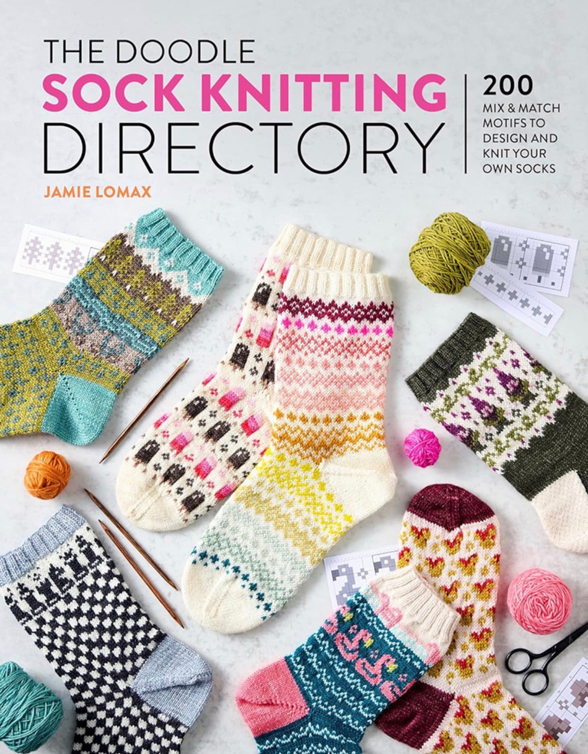 The Doodle Sock Knitting Directory by Jamie Lomax