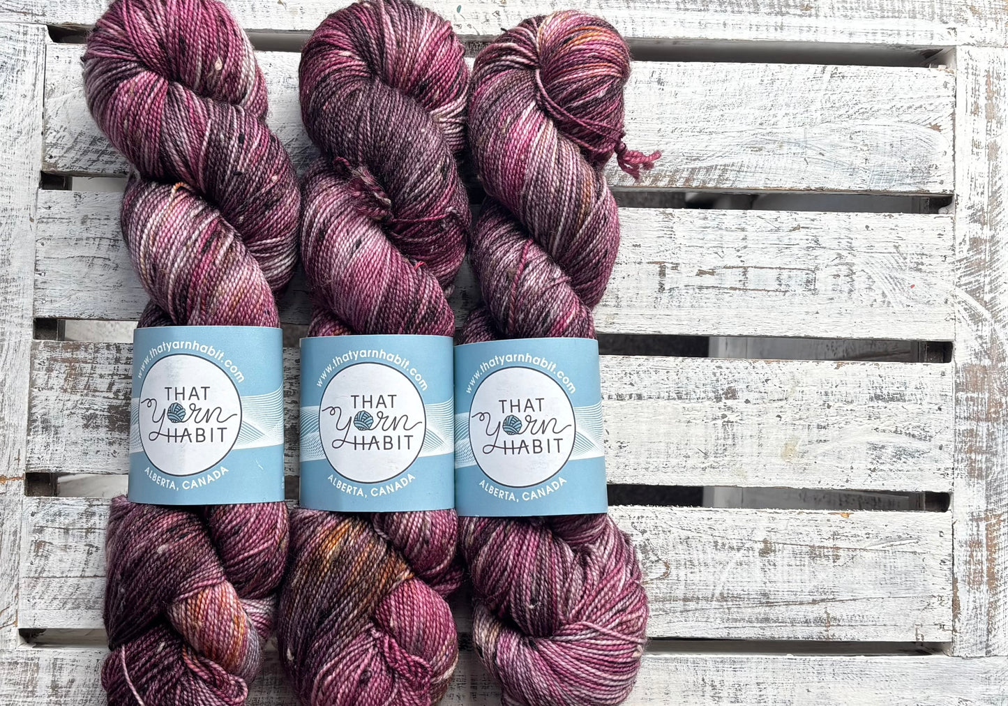 Plum & Berries Tweedy Sock Neutral