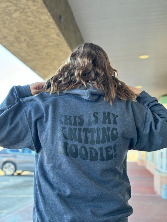 This Is My Knitting Hoodie
