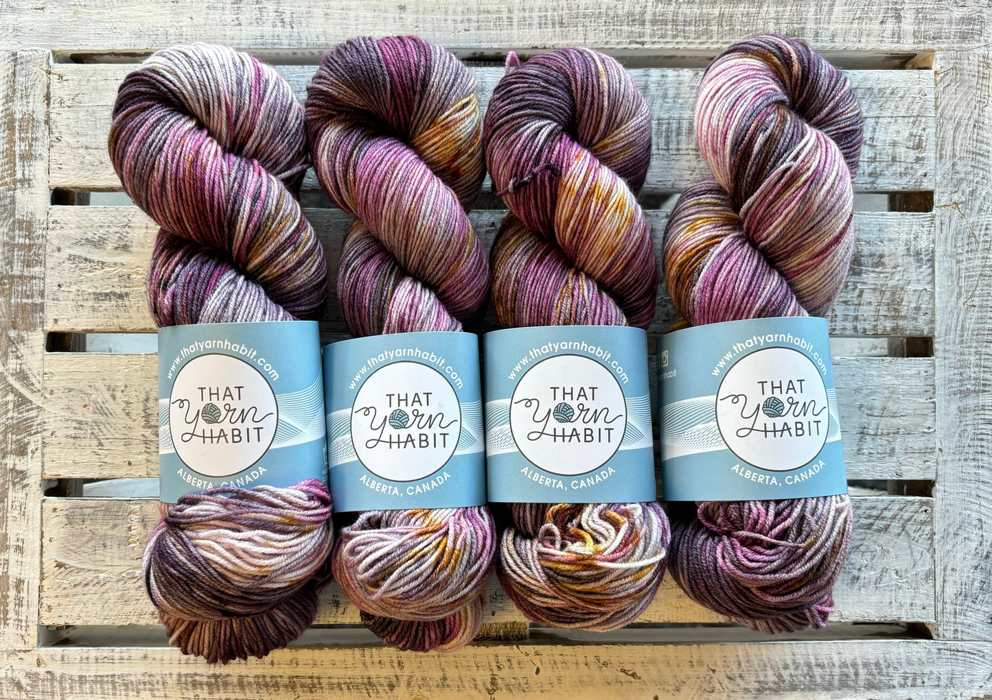 Plum & Berries Fingering 80/20