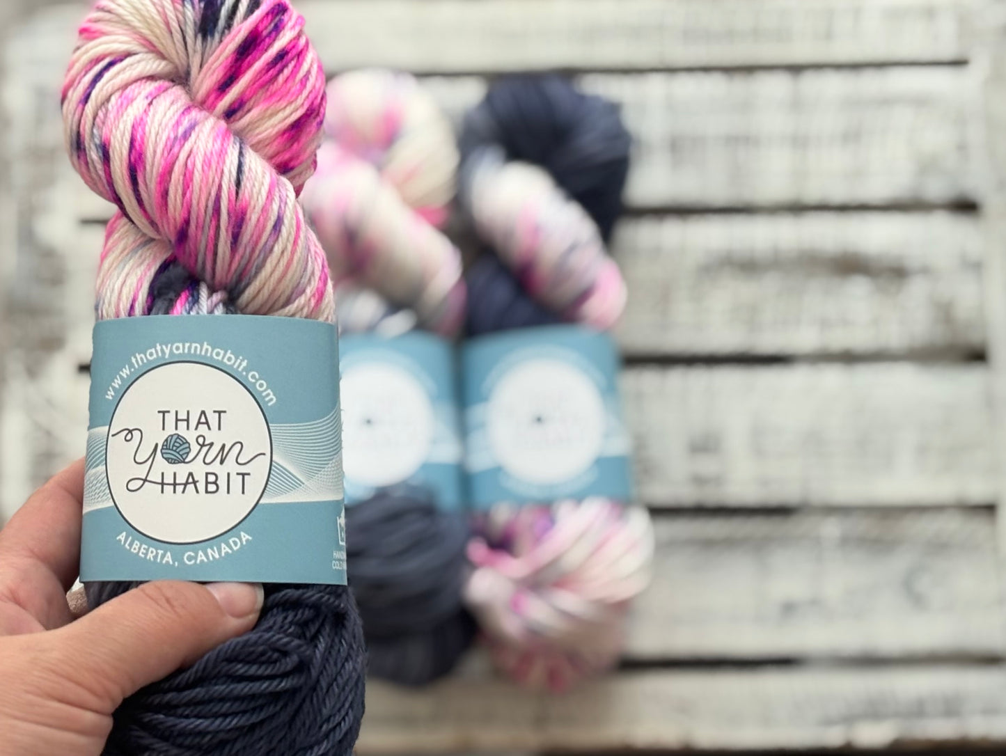 Bedazzled Denim Cushy Worsted