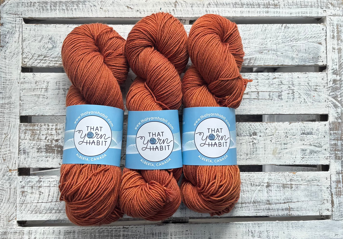 Highland Copper Fingering 80/20