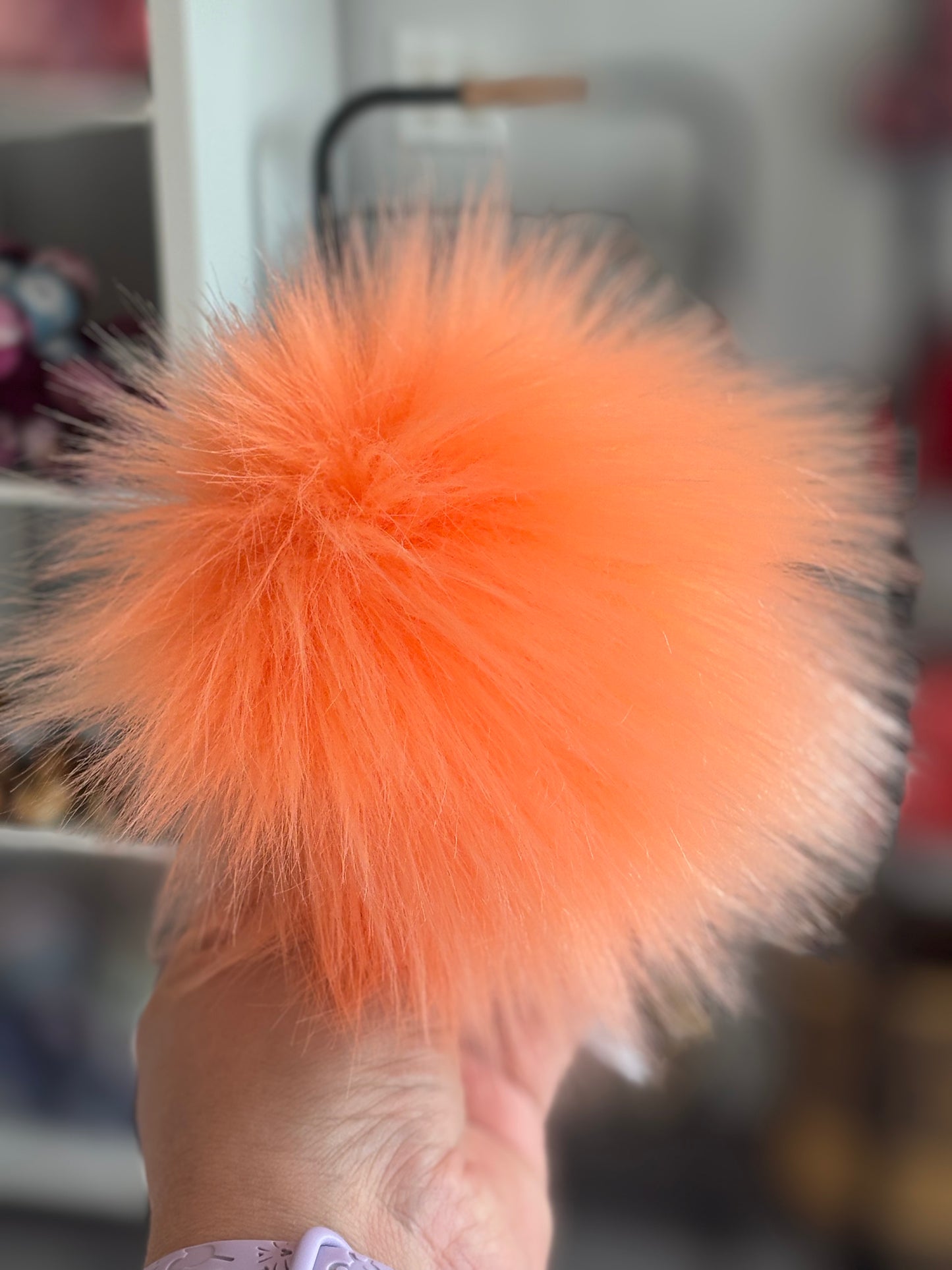 Faux Fur Pom Pom