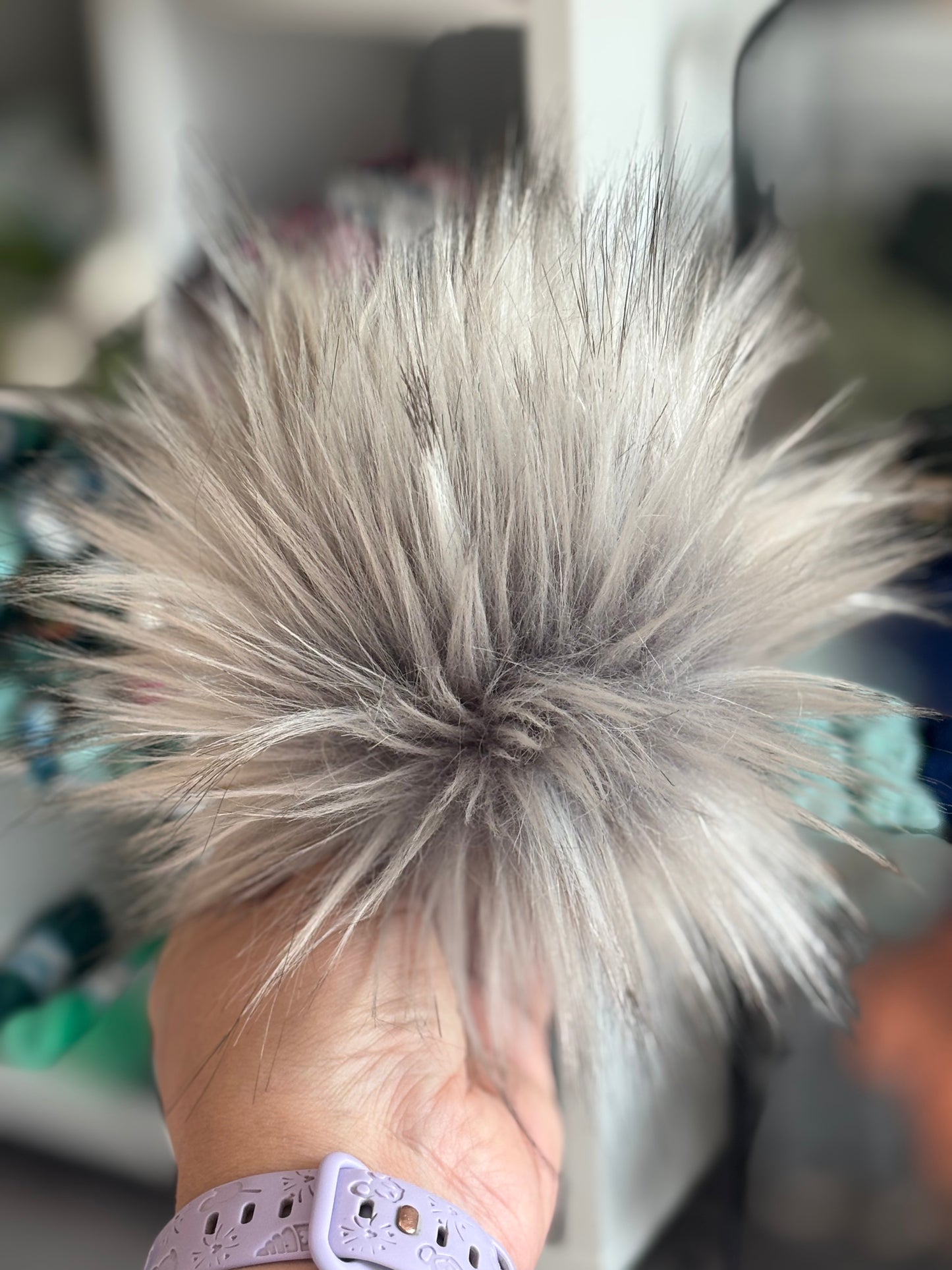 Faux Fur Pom Pom