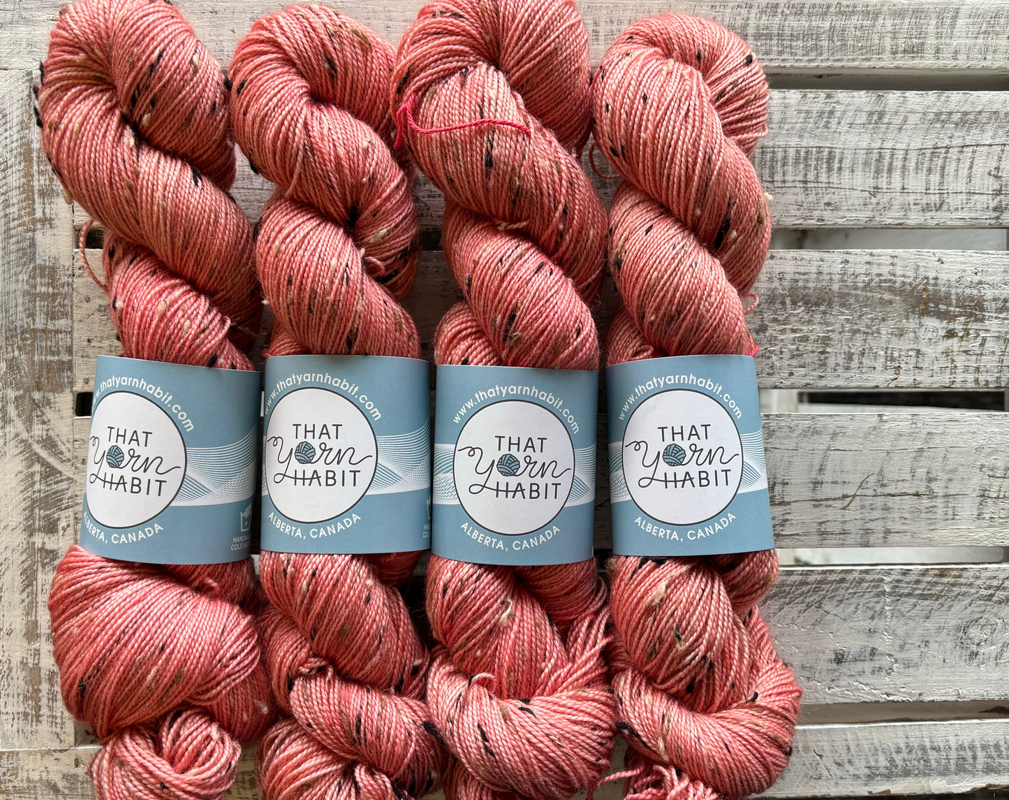 Coral Tweedy Sock Neutral