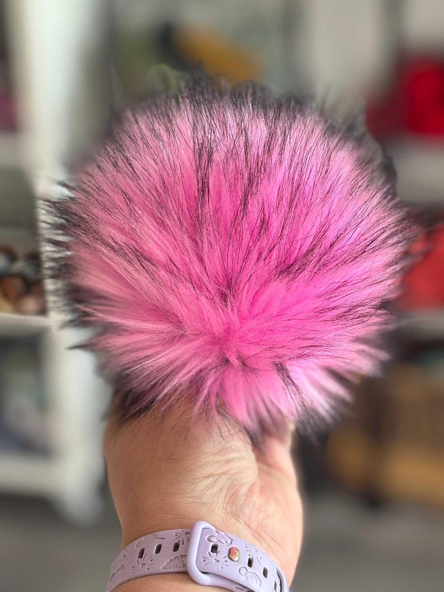 Faux Fur Pom Pom