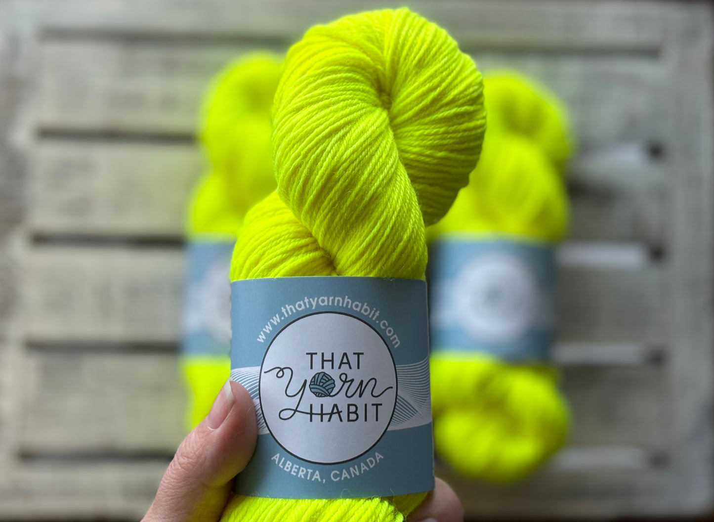 Highlighter Yellow Squishy DK