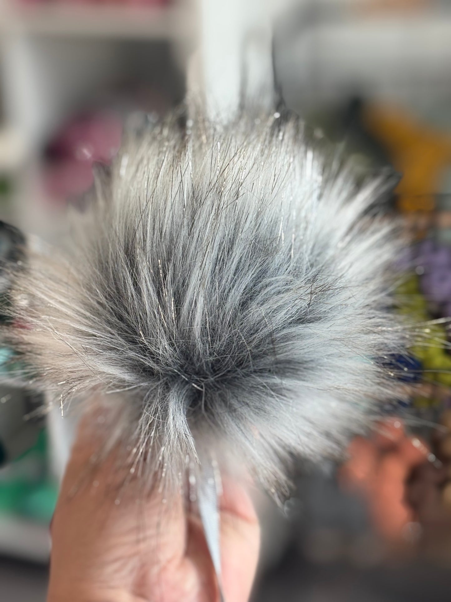 Faux Fur Pom Pom