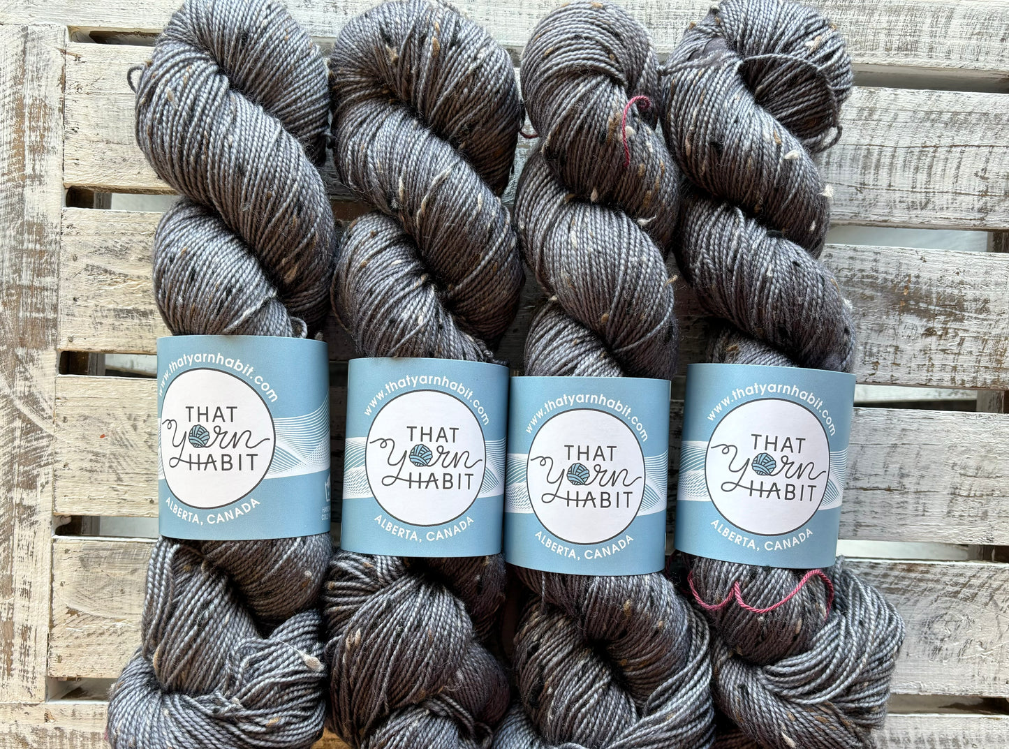 Smoke Tweedy Sock Neutral