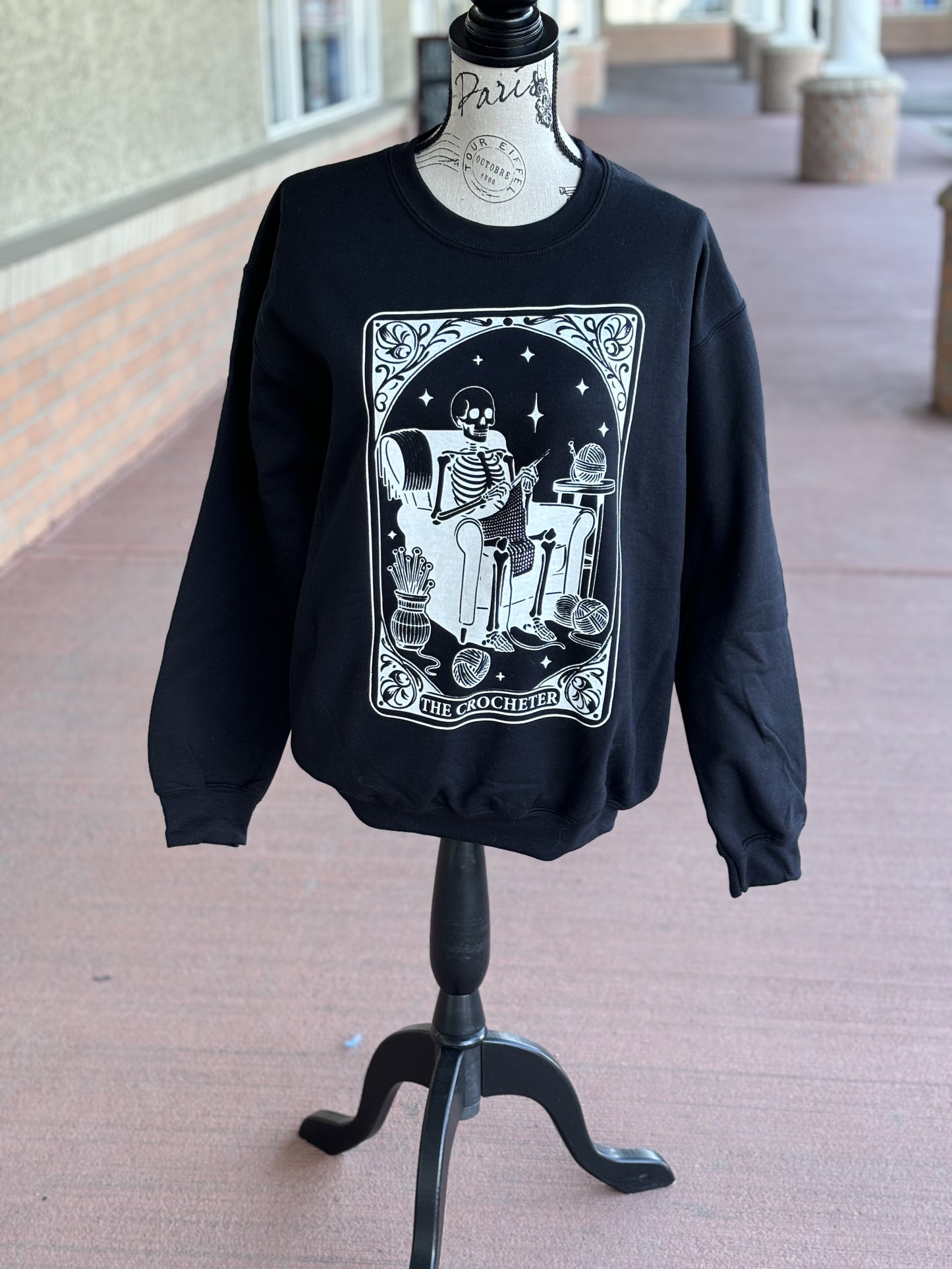 Crocheter Tarot Crewneck