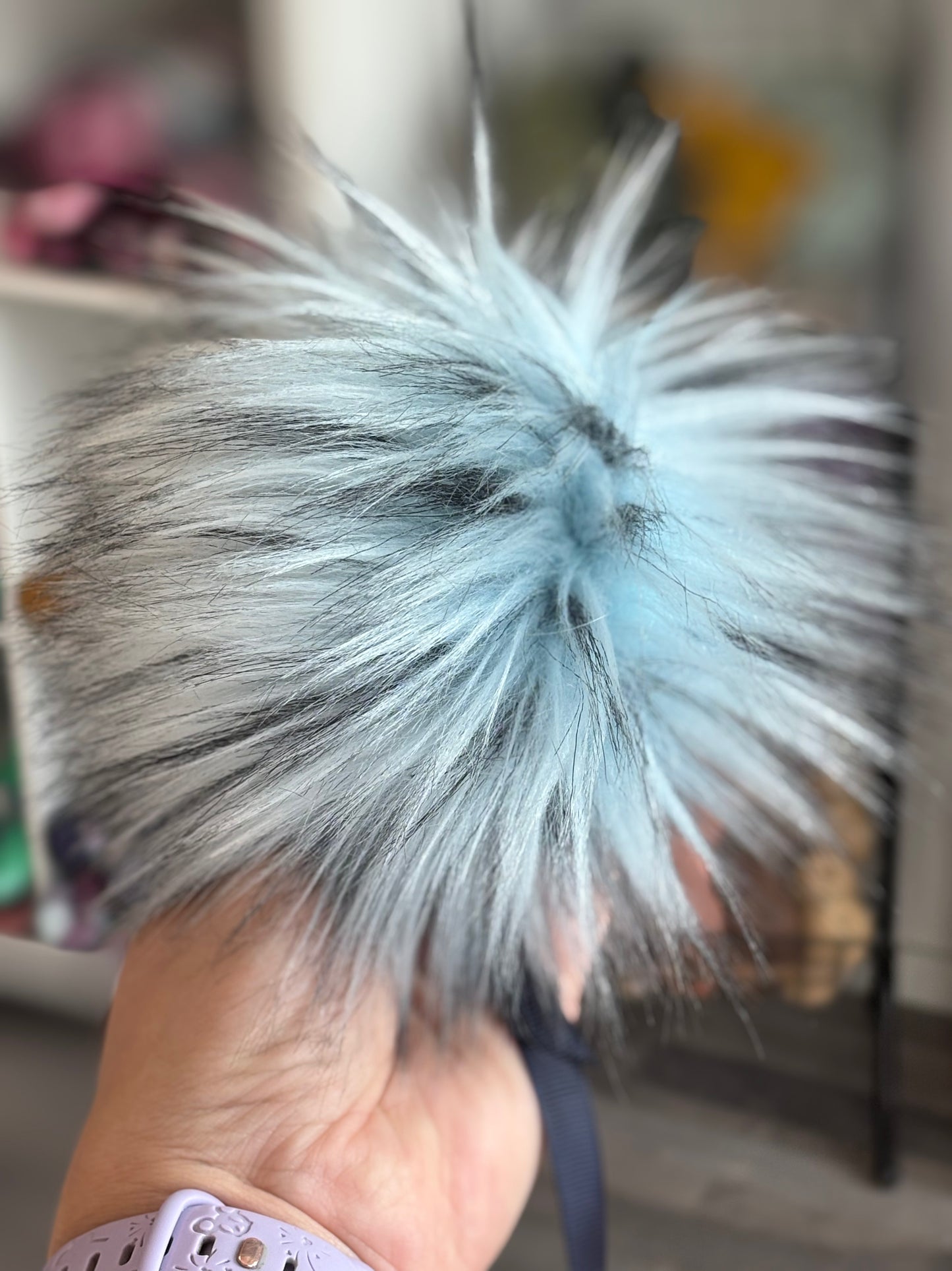 Faux Fur Pom Pom