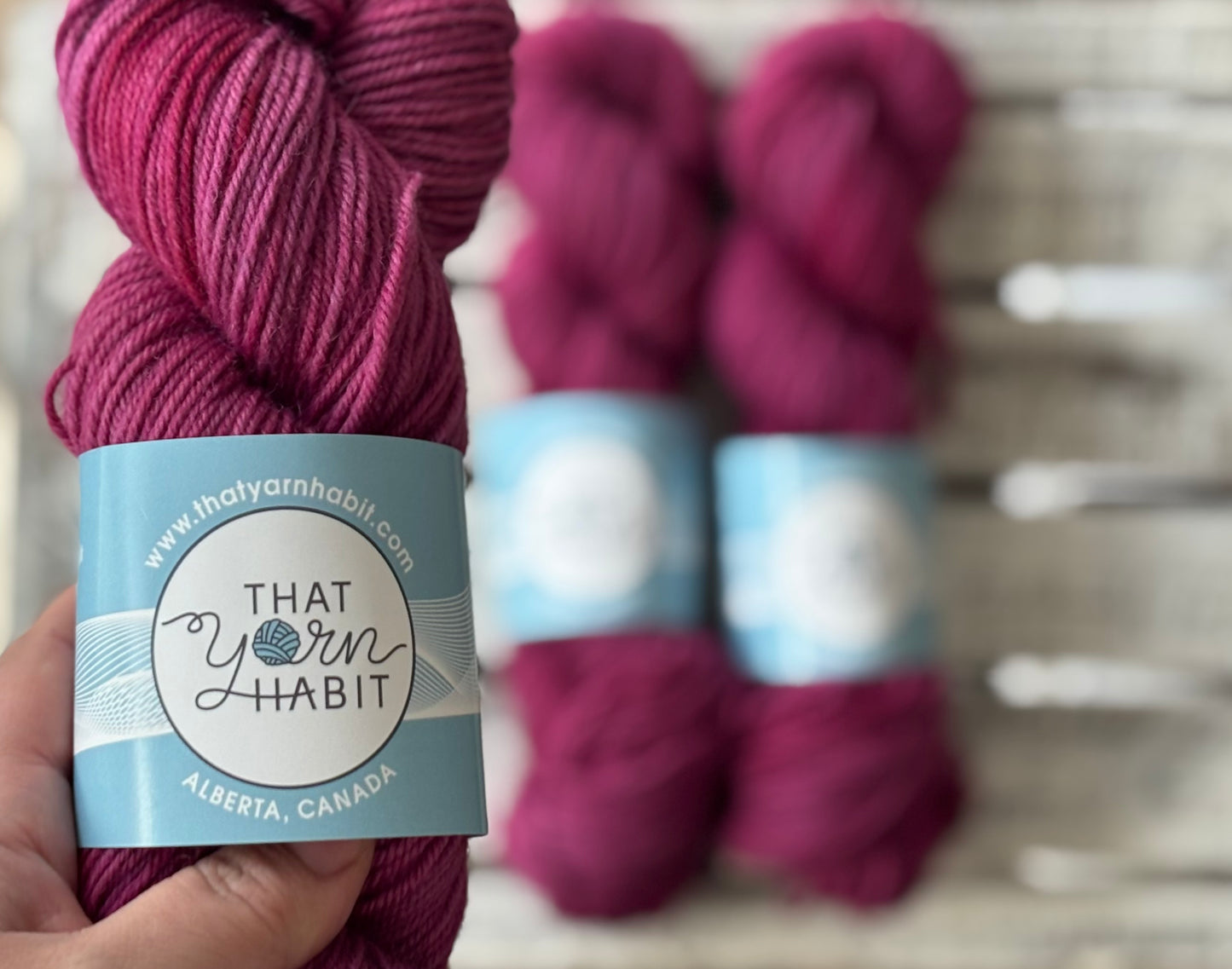 Blood of Ruby Highland Worsted