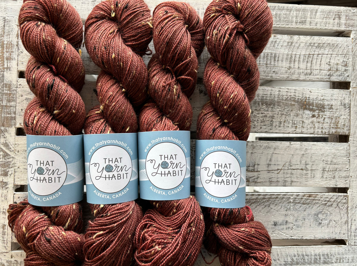 Cinnamon Tweedy Sock