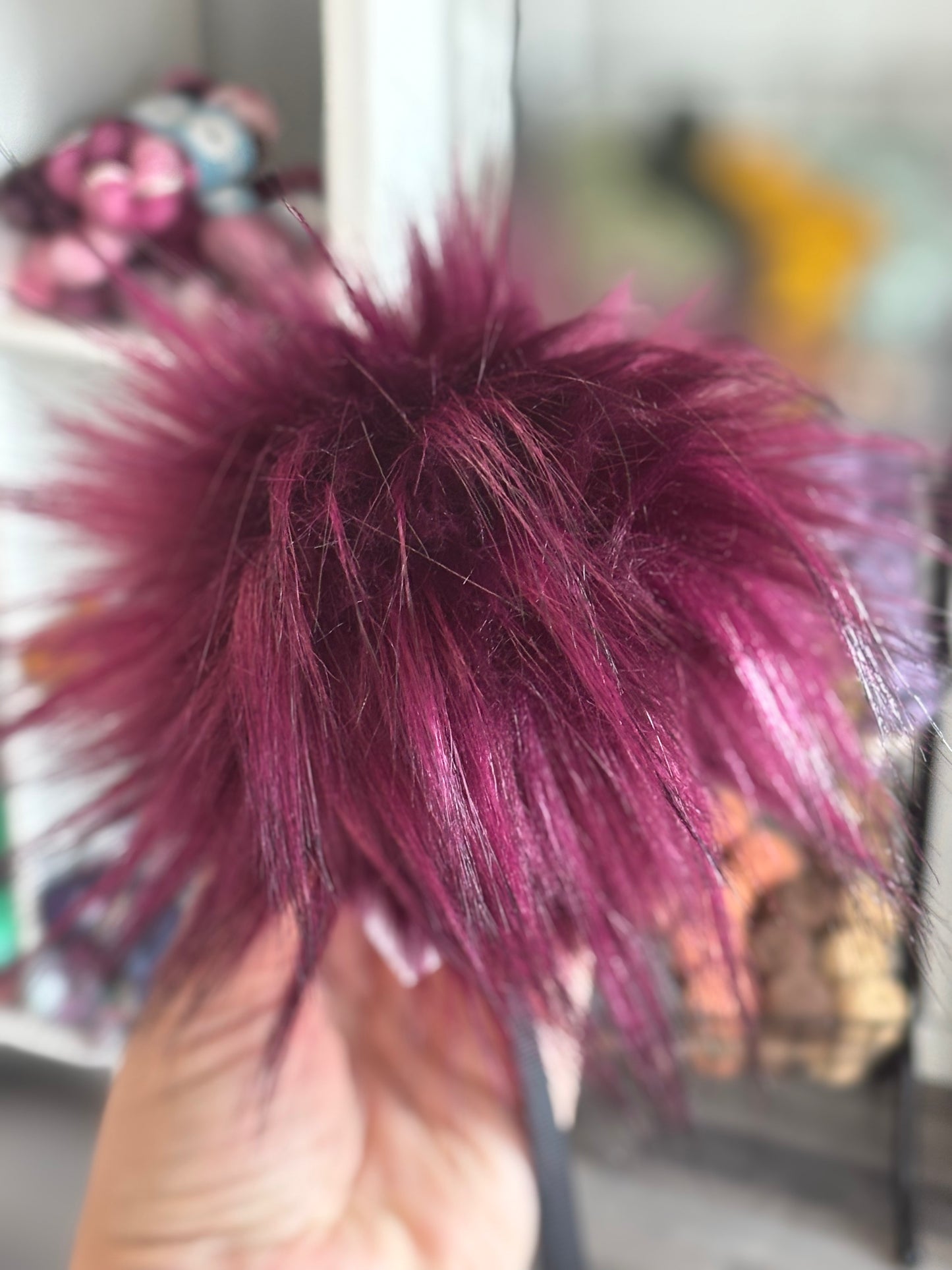 Faux Fur Pom Pom
