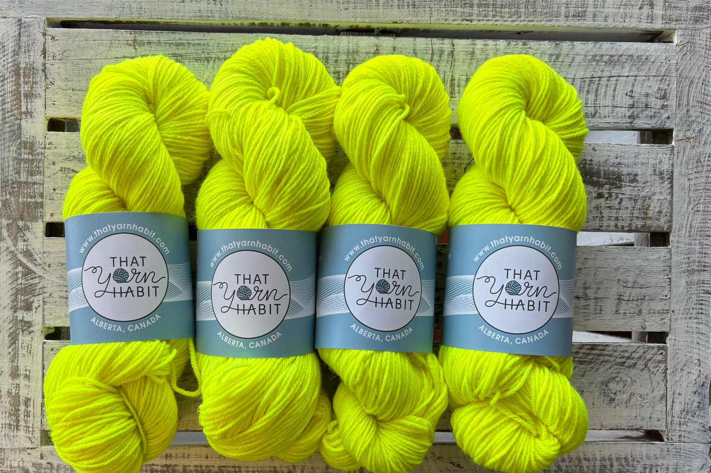 Highlighter Yellow Squishy DK