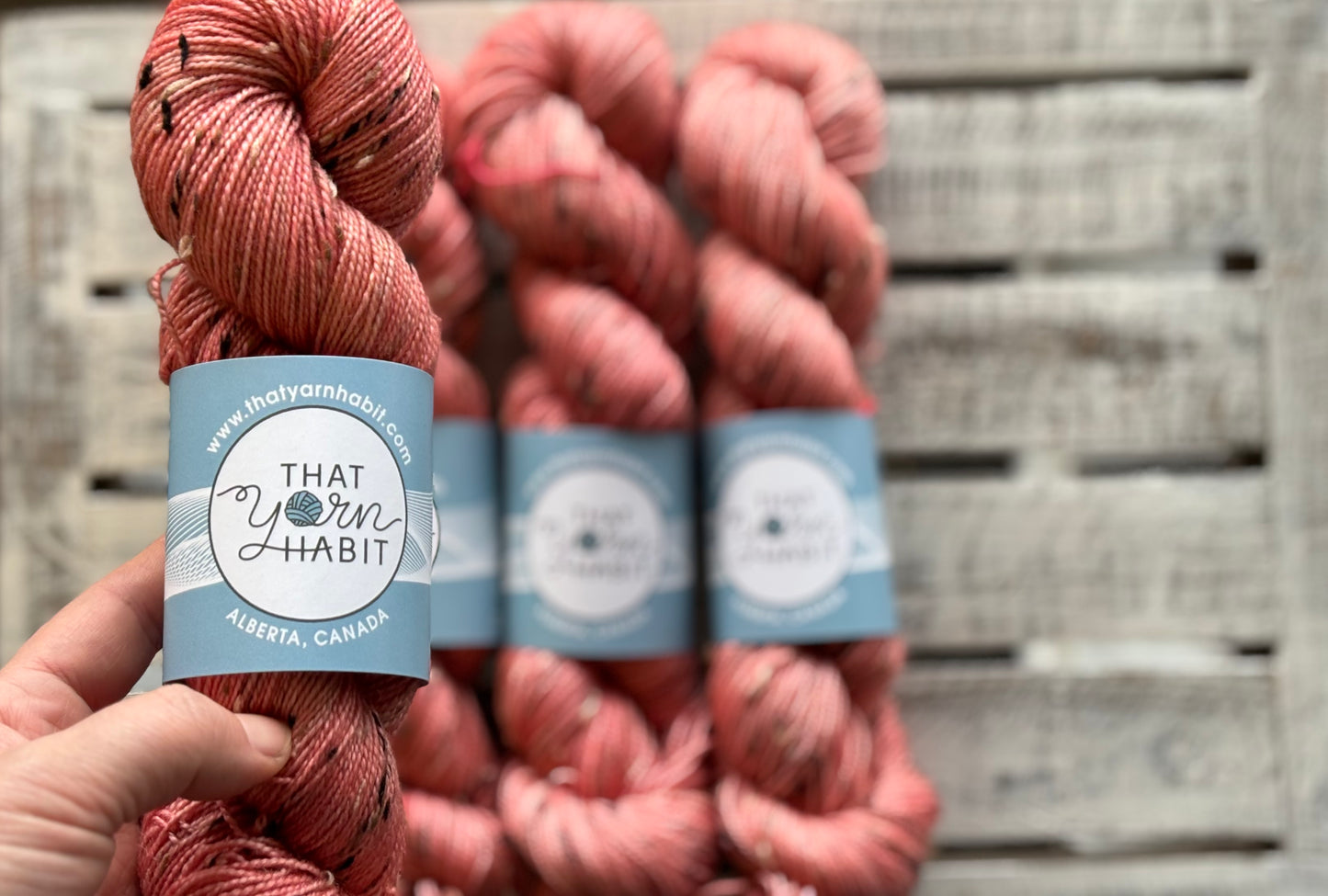 Coral Tweedy Sock Neutral