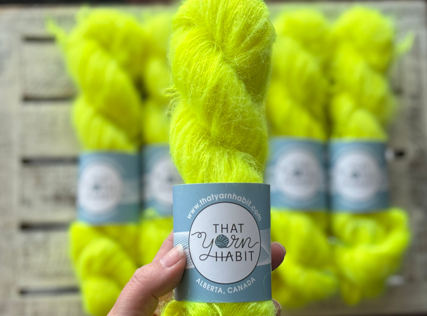 Highlighter Yellow Cloud Suri