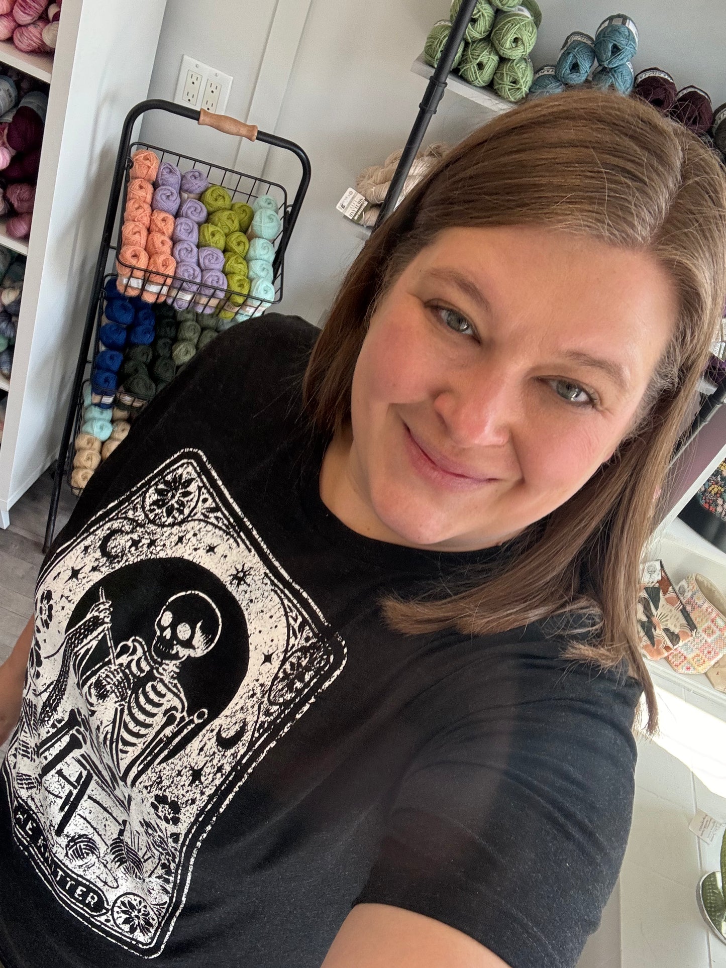 Knitter Tarot Tshirt