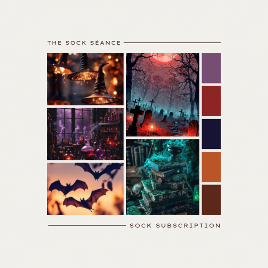 The Sock Séance Mystery Sock Club | 3 Month Subscription