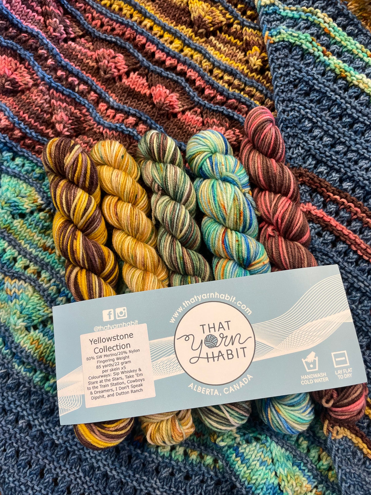 Yellowstone Mini Skein set