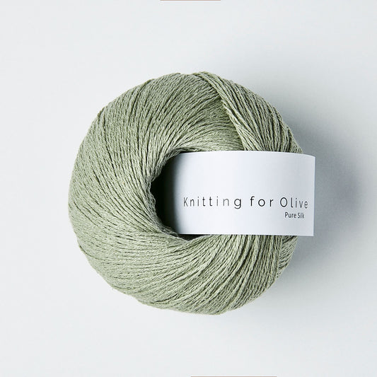 Dusty Artichoke Pure Silk