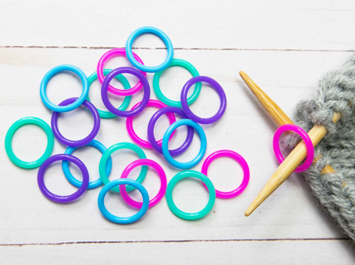Silicone Round Stitch Markers