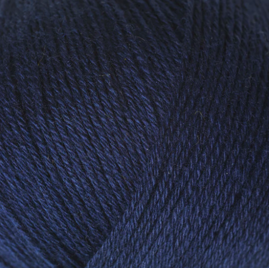 Navy Blue Cotton Merino