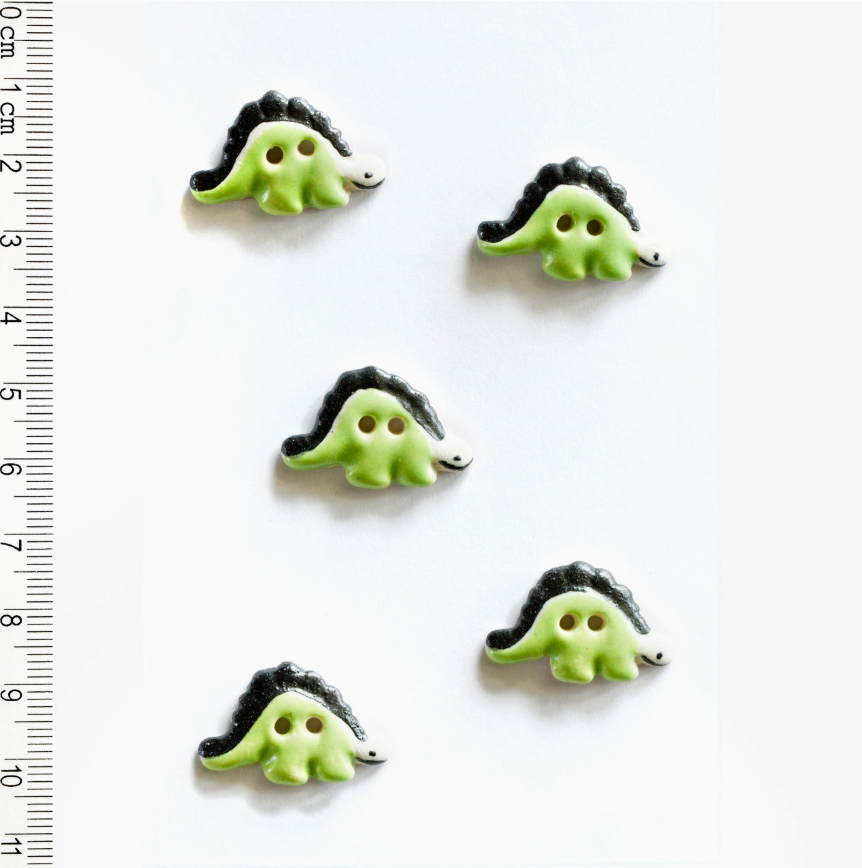Dinosaur Buttons