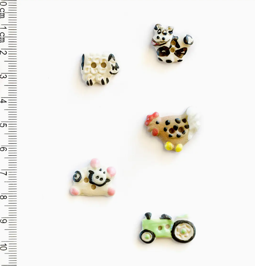 Farmyard Buttons