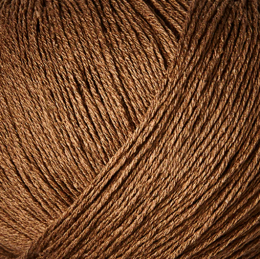 Dark Cognac Pure Silk