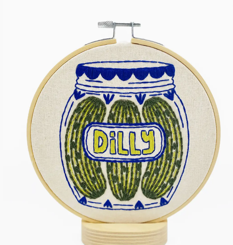 Pickles Complete Embroidery Kit