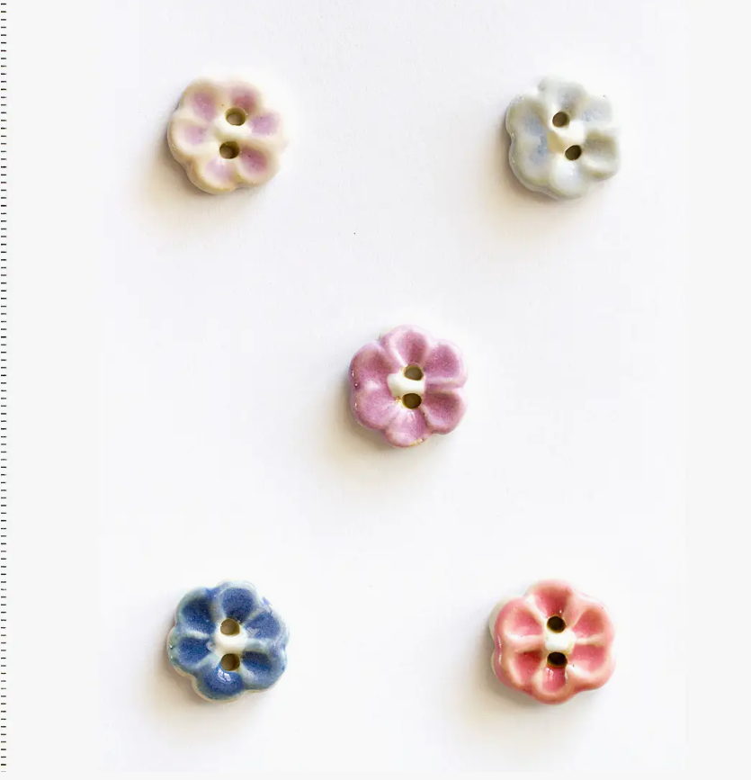 Daisy Flower Buttons