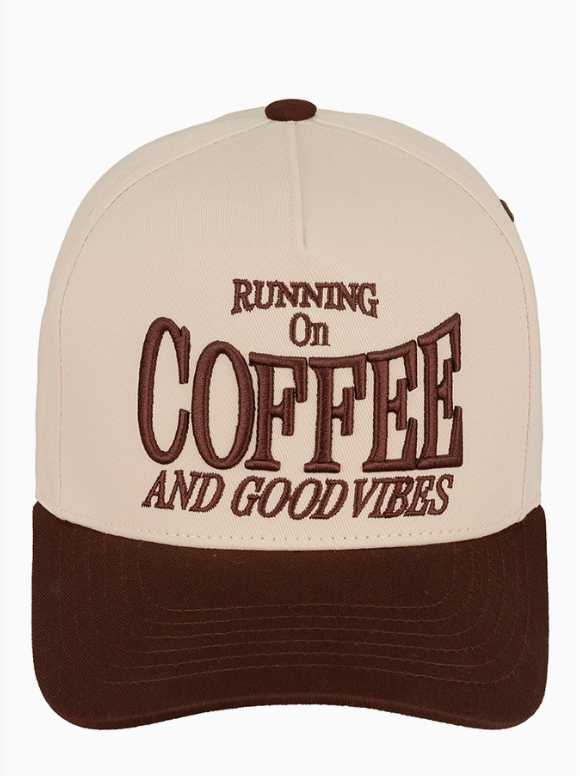 Running on Coffee Trucker Hat
