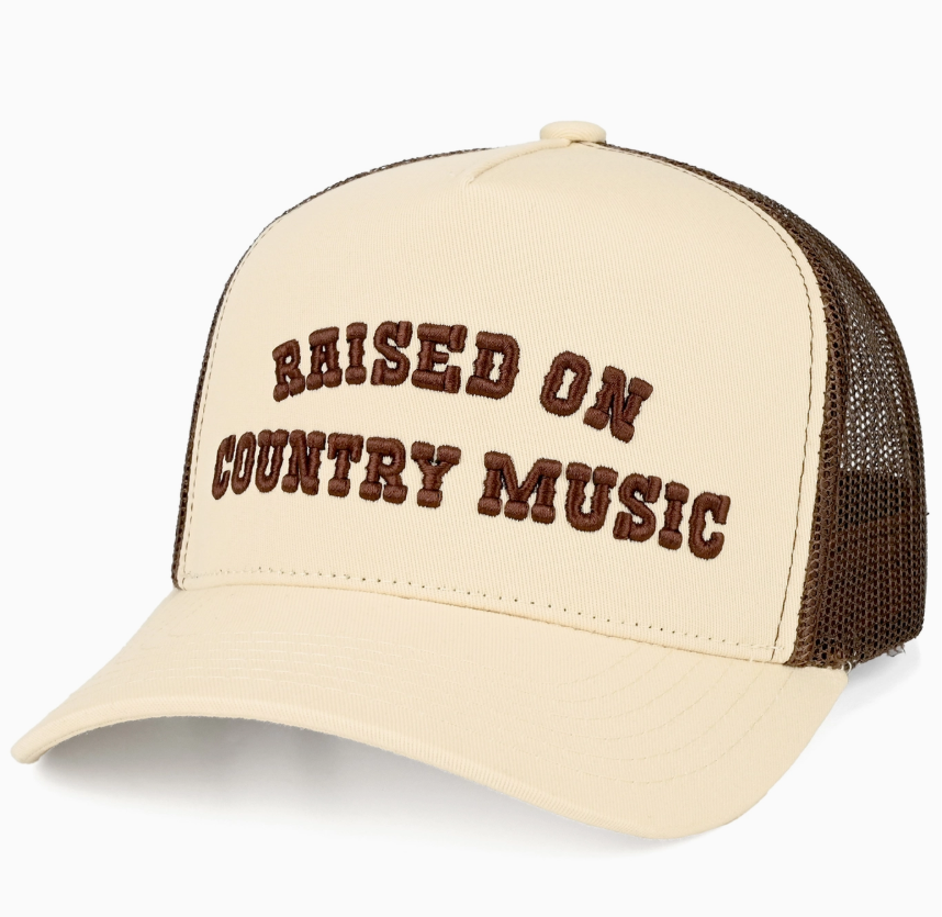 Raised on Country Music Trucker Hat