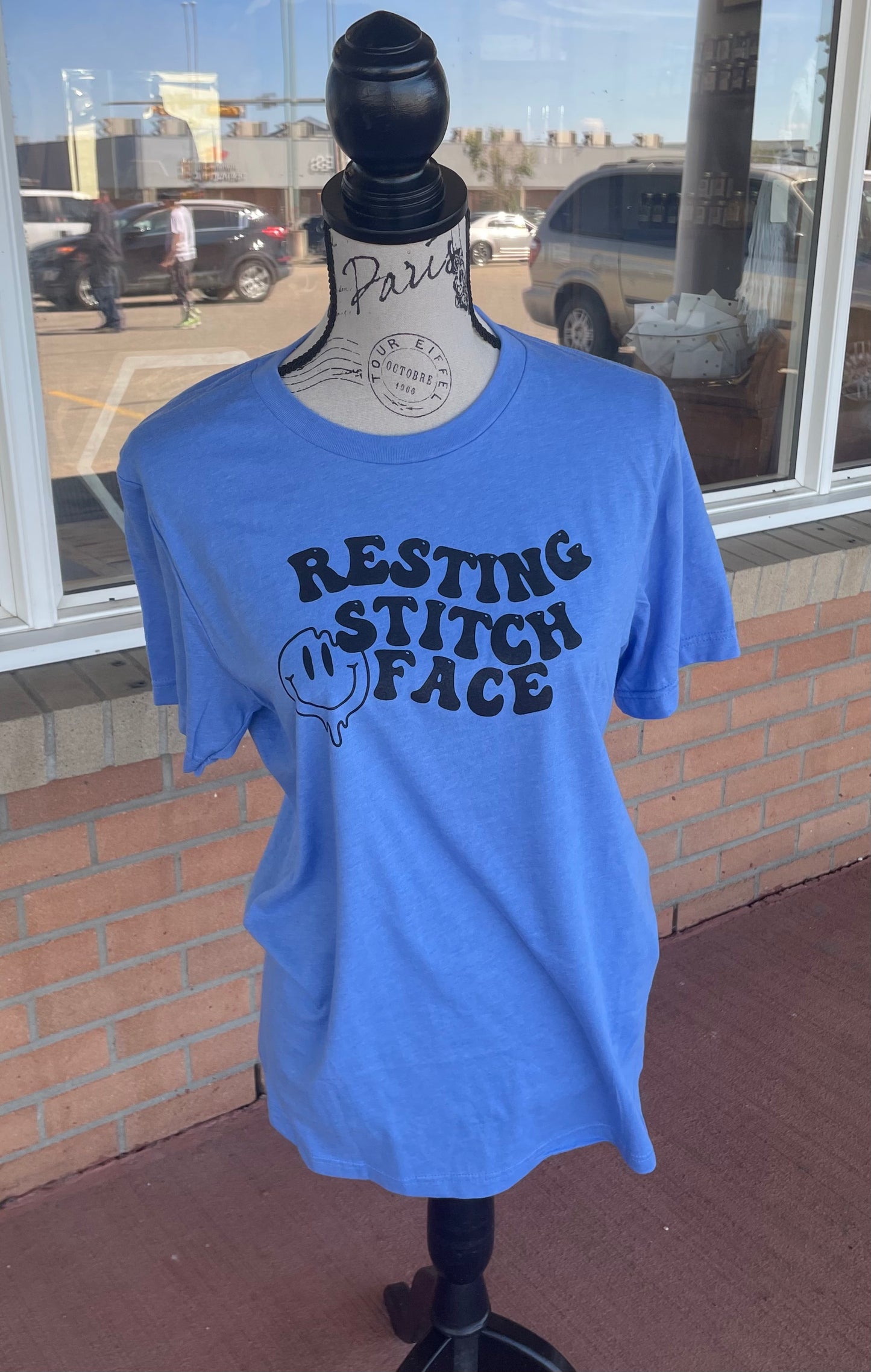 Resting Stitch Face tee