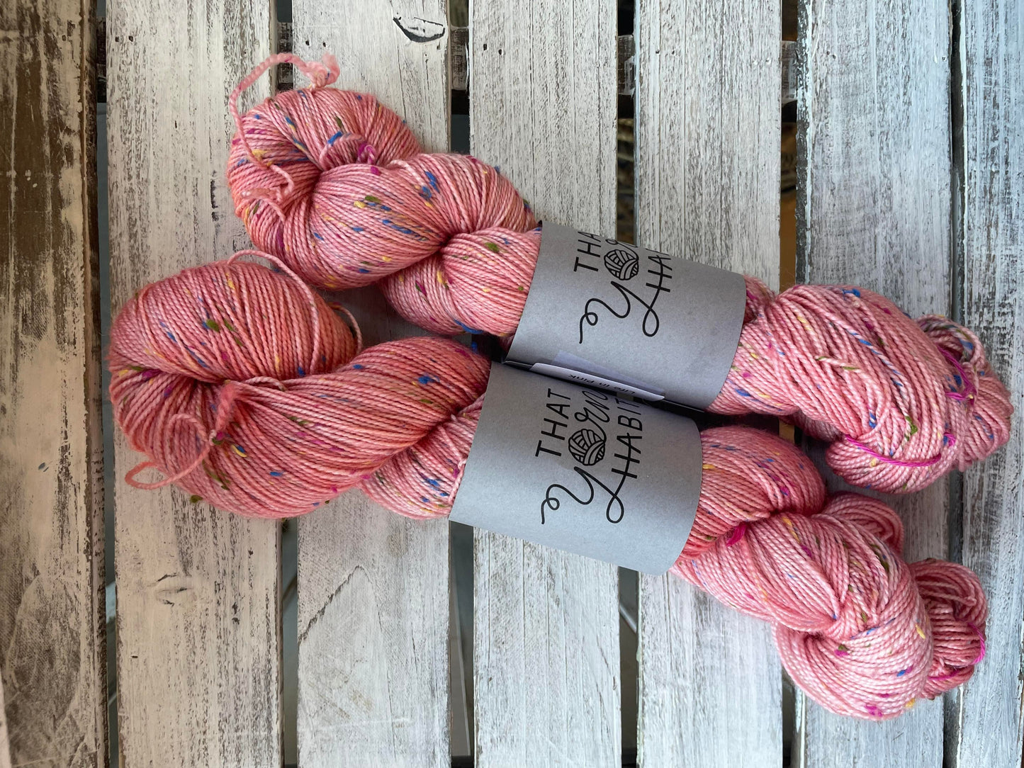 Life in Pink Tweedy Sock