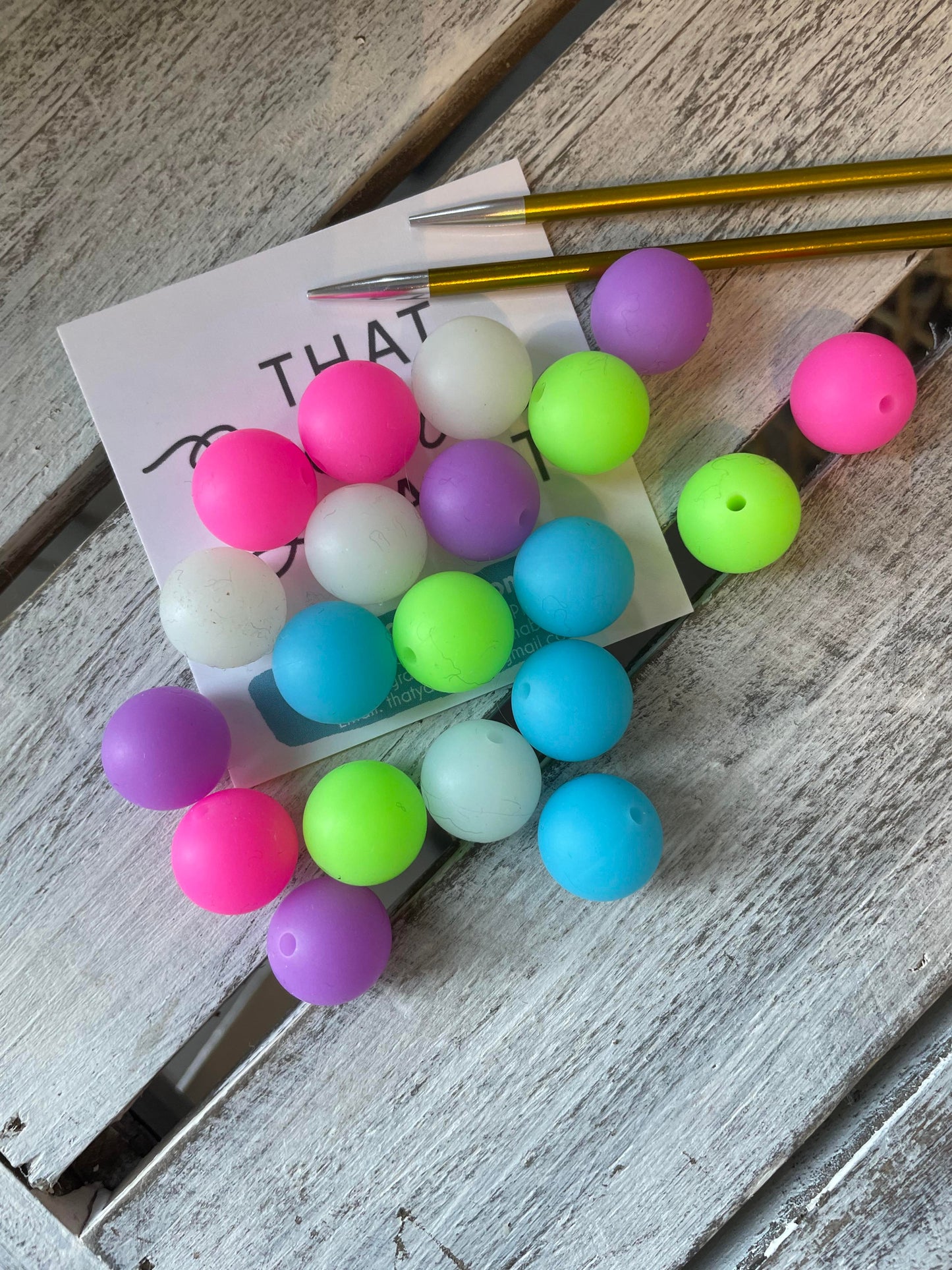 Needle Stops - Glow in the Dark