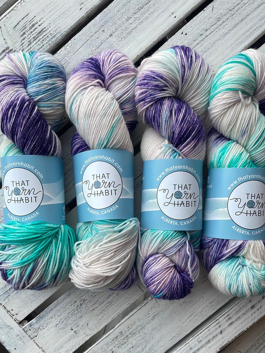 Paint Splatter Fingering 80/20