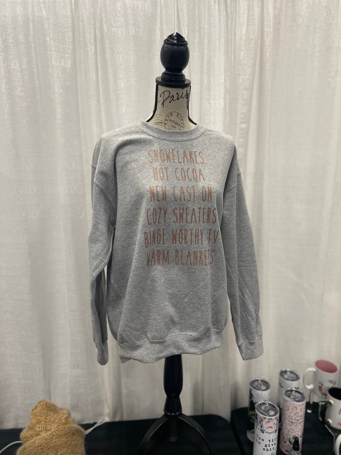 Winter Vibes sweatshirt
