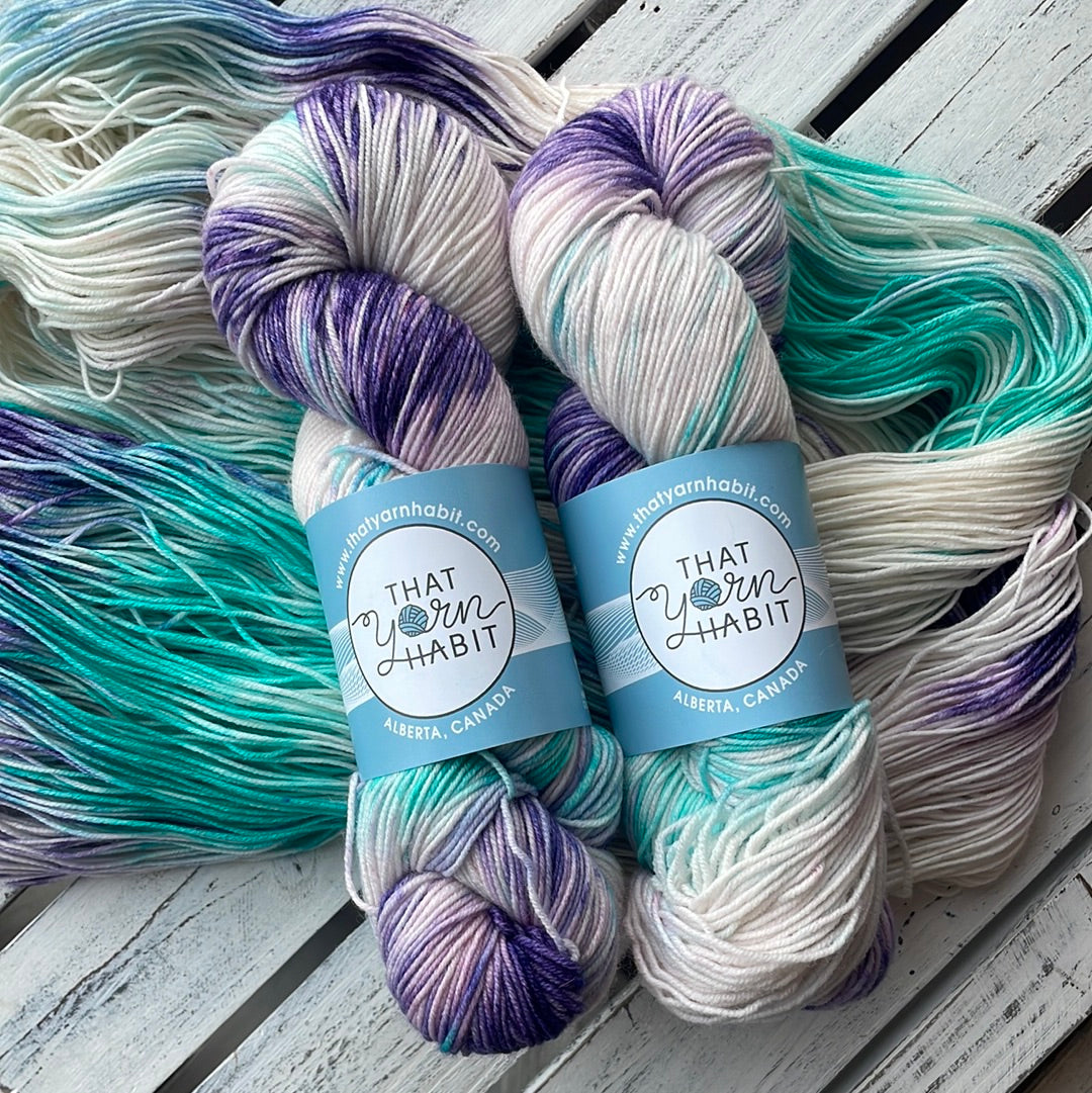 Paint Splatter Fingering 80/20