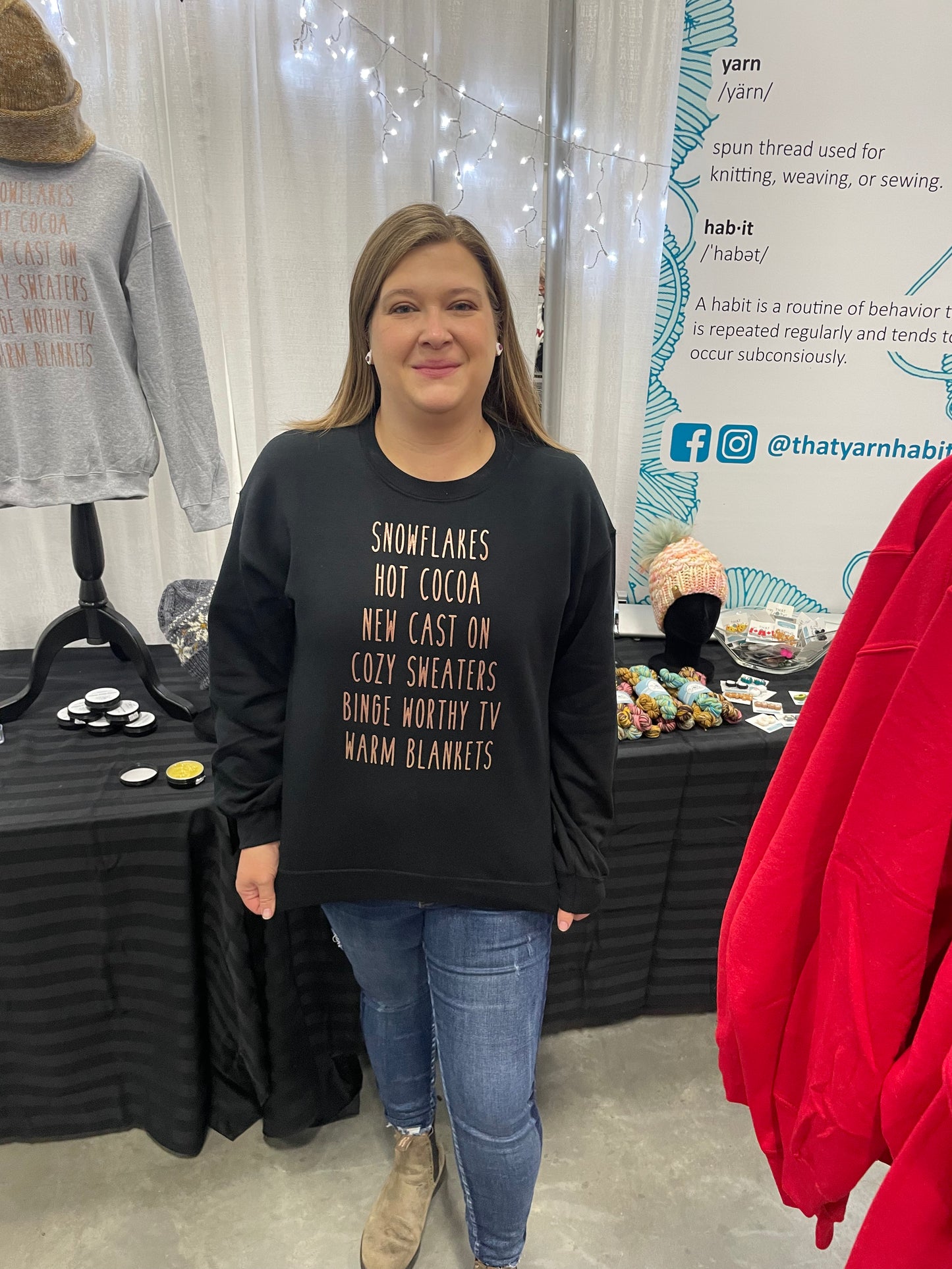 Winter Vibes sweatshirt